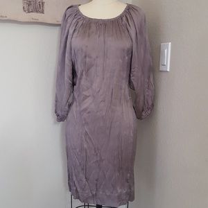 Banana Republic Heritage 100% Silk Crinkle Dress